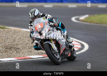 Portrush, Northern Ireland. 18th May, 2019. International North West 200 Motorcycle road racing, Saturday racing; Michael Dunlop (MD Racing BMW) in action Credit: Action Plus Sports/Alamy Live News Stock Photo