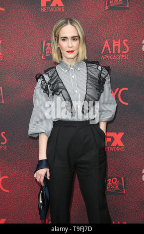 Hollywood, USA. 18th May, 2019. Sarah Paulson, at 20th Century FOX TV/FX's American Horror Story: Apocalypse FYC Event at Neuehouse in Hollywood, California on May 18, 2019. Credit: Faye Sadou/Media Punch/Alamy Live News Stock Photo