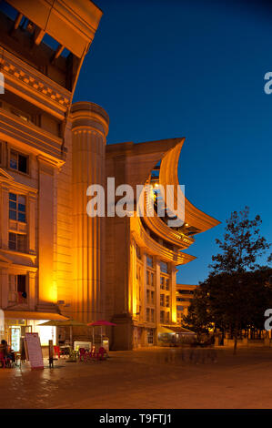 Antigone ist ein Stadtteil von Montpellier, entworfen vom katalanischen Architekten Ricardo Bofill 1978-1983 unter der Leitung von Bürgermeister von M Stock Photo