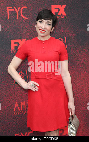 May 18, 2019 - Hollywood, CA, U.S. - 18 May 2019 - Hollywood, California - Naomi Grossman. FYC Red Carpet For FX's ''American Horror Story: Apocalypse'' held at NeueHouse Hollywood. Photo Credit: Faye Sadou/AdMedia (Credit Image: © Faye Sadou/AdMedia via ZUMA Wire) Stock Photo