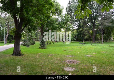 City of Yambol and Surroundings, Bulgaria (2013) Stock Photo