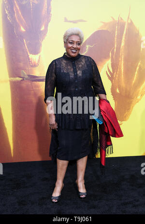 Holywood, California, USA. 18th May, 2019. May 18, 2019 - Hollywood, California, U.S. - CCH POUNDER arrives at the premiere Of Warner Bros. Pictures And Legendary Pictures' ''Godzilla: King Of The Monsters' Credit: Alexander Seyum/ZUMA Wire/Alamy Live News Stock Photo
