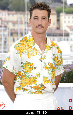 Cannes, France. 18th May, 2019. Miles Teller at the 'Too Old to Die Young' photocall during the 72nd Cannes Film Festival at the Palais des Festivals on May 18, 2019 in Cannes, France | usage worldwide Credit: dpa/Alamy Live News Stock Photo