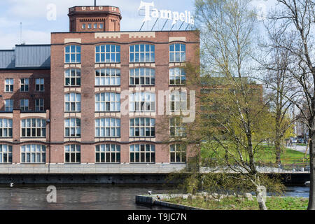 Old Tampella industrial area in Tampere Finland Stock Photo