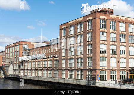 Old Tampella industrial area in Tampere Finland Stock Photo