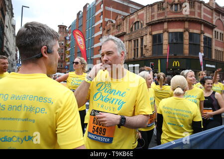 BBC North West Tonight Presenter Roger Johnson (left) During The Simply ...