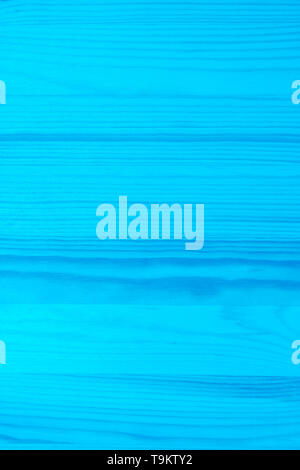 Vertical Image of Horizontal Pattern of Turquoise Blue Colored Wood Plank Surface for Background Stock Photo