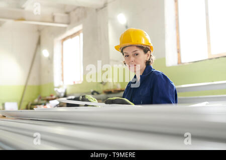 Female Worker Stock Photo