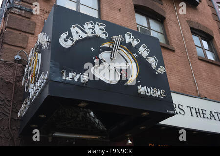 Cafe wha hi-res stock photography and images - Alamy