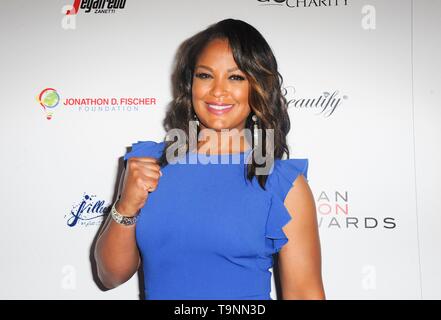 Beverly Hills, CA. 19th May, 2019. Laila Ali at arrivals for The American Icon Awards Gala, The Beverly Wilshire Hotel, Beverly Hills, CA May 19, 2019. Credit: Elizabeth Goodenough/Everett Collection/Alamy Live News Stock Photo