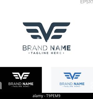 VE Signature Logo Template Vector Stock Vector Image & Art - Alamy
