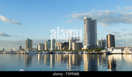 Manila bay, Harbour square, Philippines Stock Photo