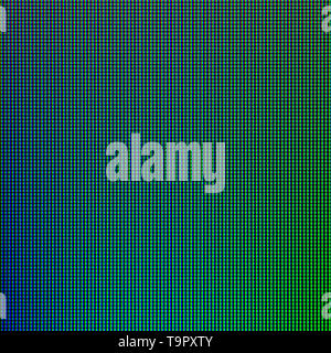 LED lights from LED computer monitor screen display panel for graphic ...
