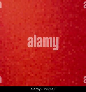 Pixel art background. Vector illustration. Abstract square pixel pattern. Mosaic background Stock Vector