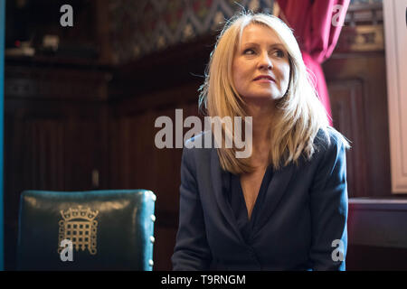 Former cabinet minister, Esther McVey, launches Blue Collar Conservatism at the Houses of Parliament in London today. Stock Photo