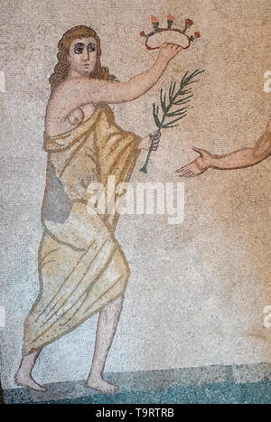 Italy Sicily Piazza Amerina Villa Romana del Casale Roman Villa Unesco