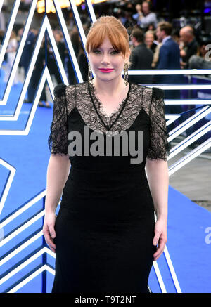 Bryce Dallas Howard attending the Rocketman UK Premiere, at the Odeon Luxe, Leicester Square, London. Stock Photo