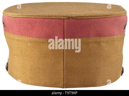 A kepi for enlisted men/NCOs of the SA groups Donau or Alpenland depot piece with RZM tag historic, historical, 20th century, Editorial-Use-Only Stock Photo