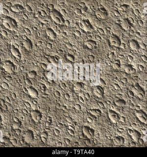 Lunar Surface Seamless Texture Tile Stock Photo