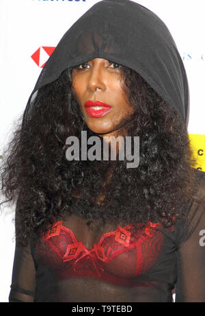 London, UK.  Sinitta at the  British LGBT Awards at the London Marriott Hotel Grosvenor Square, London. 17th May 2019. Ref:LMK73-S2445-180519 Keith Mayhew/Landmark Media  WWW.LMKMEDIA.COM. Stock Photo