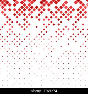 Geometric rounded square pattern background - vector graphic design Stock Vector