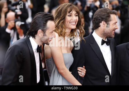 Cannes, France. 20th May, 2019. Michael Cohen, Doria Tillier and Nicolas Bedos attending the 'La belle époque' premiere during the 72nd Cannes Film Festival at the Palais des Festivals on May 20, 2019 in Cannes, France | usage worldwide Credit: dpa/Alamy Live News Stock Photo
