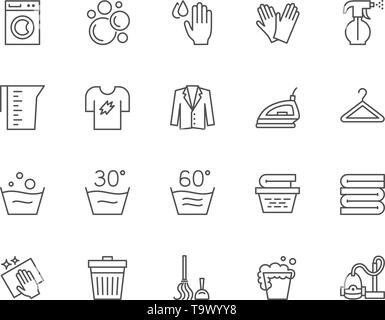 cleaning measuring cup laundry domestic hygiene line style icon 2508818  Vector Art at Vecteezy