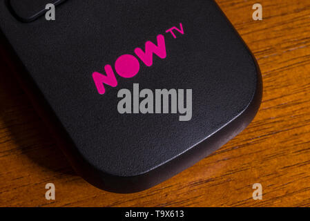 Now tv on demand internet streaming stick used for watching sky television  content Stock Photo - Alamy