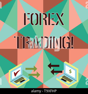 Conceptual Hand Writing S!   howing Forex Trading Concept Meaning - 