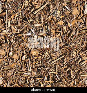 Mulch Seamless Texture Tile Stock Photo