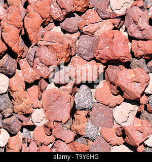 Rocks and Gravel Seamless Texture Tile Stock Photo