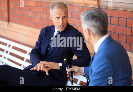 England cricket national selector Ed Smith during the World Cup Squad Announcement at Lord's, London. Stock Photo