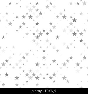 Abstract pentagram pattern background - repeatable vector design Stock Vector