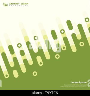 Abstract geometric green wavy modern design stripe line cover background. You can use for ad, poster, headline, cover design, artwork, annual report.  Stock Vector