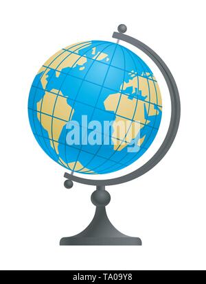 School Globe Stock Vector