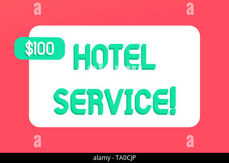 Hotel service essay