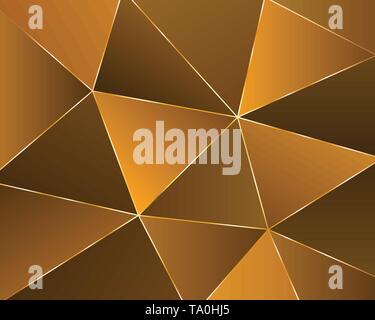 Abstract geometric background from triangles. Stock Vector