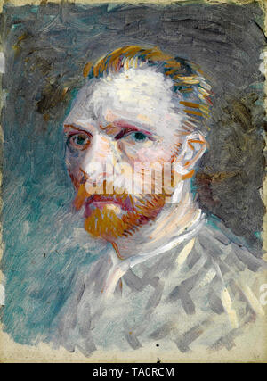 Vincent van Gogh, Self-Portrait, 1887 Stock Photo