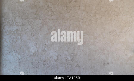 White grunge structural plaster stucco texture background wall, country style. Stock Photo