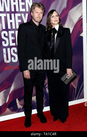 New York, USA. 20 May, 2019. Renn Hawkey, Vera Farmiga at the World Premiere of 'When They See Us' at The Apollo Theater. Credit: Steve Mack/Alamy Live News Stock Photo