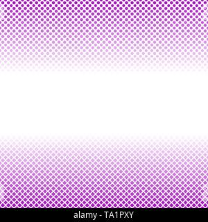 Geometrical abstract halftone pattern background template - abstract vector graphic from squares and circles Stock Vector