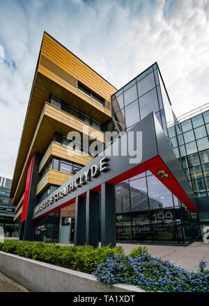 View of the Business School at the University of Strathclyde in Glasgow, Scotland, UK Stock Photo