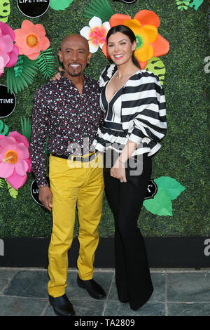 May 20, 2019 - Westwood, CA, USA - LOS ANGELES - MAY 20:  Montel Williams, Ali Landry at the Lifetime TV Summer Luau at the W Hotel on May 20, 2019 in Westwood, CA (Credit Image: © Kay Blake/ZUMA Wire) Stock Photo