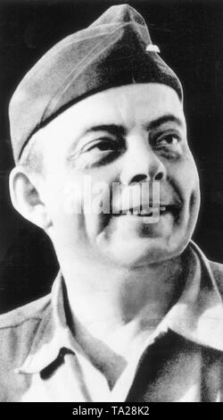 The French aviator and writer Antoine de Saint Exupery. Stock Photo