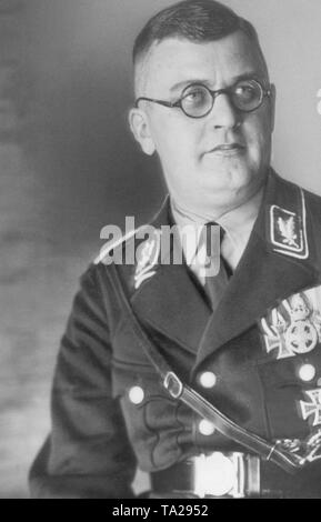 SS General Erich von dem Bach-Zelewski. Stock Photo