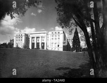 Building of the League of Nations in Geneva, the so-called Palais de Nations (Palace of Nations). Stock Photo