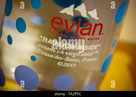 Evian Pop-Up for Limited-Edition Bottle by Virgil Abloh