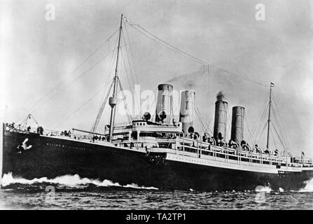 Steamer Blue Riband Steamship Kaiser Wilhelm Der Grosse - Vintage Cigarette Card ...