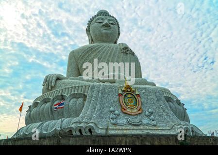 Big Buddha statue on Phuket Island in Thailand, Asia Stock Photo