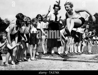 Reich sports competition of the BDM, Berlin 1938 Stock Photo - Alamy